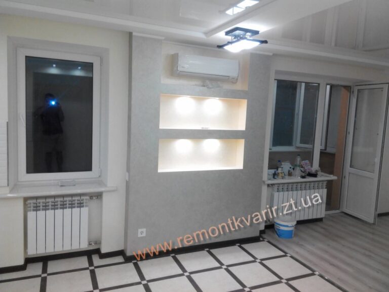 Установка кондиционера и пластиковых окон